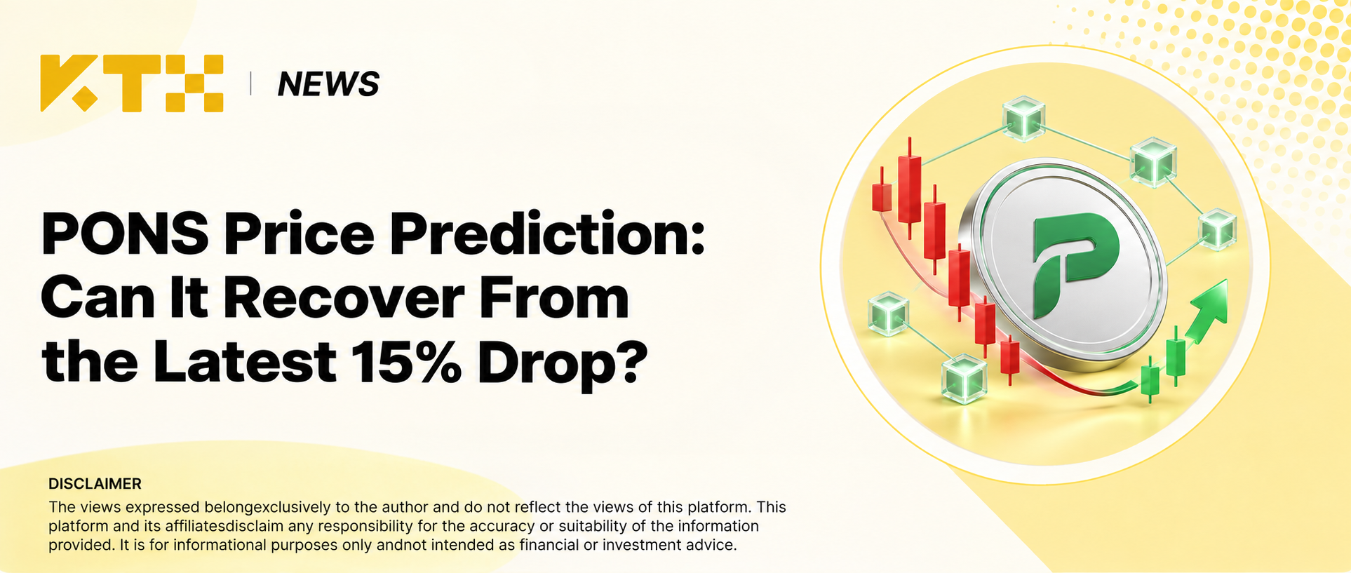 PONS price prediction and recovery outlook after a 15 percent decline KTX News cover