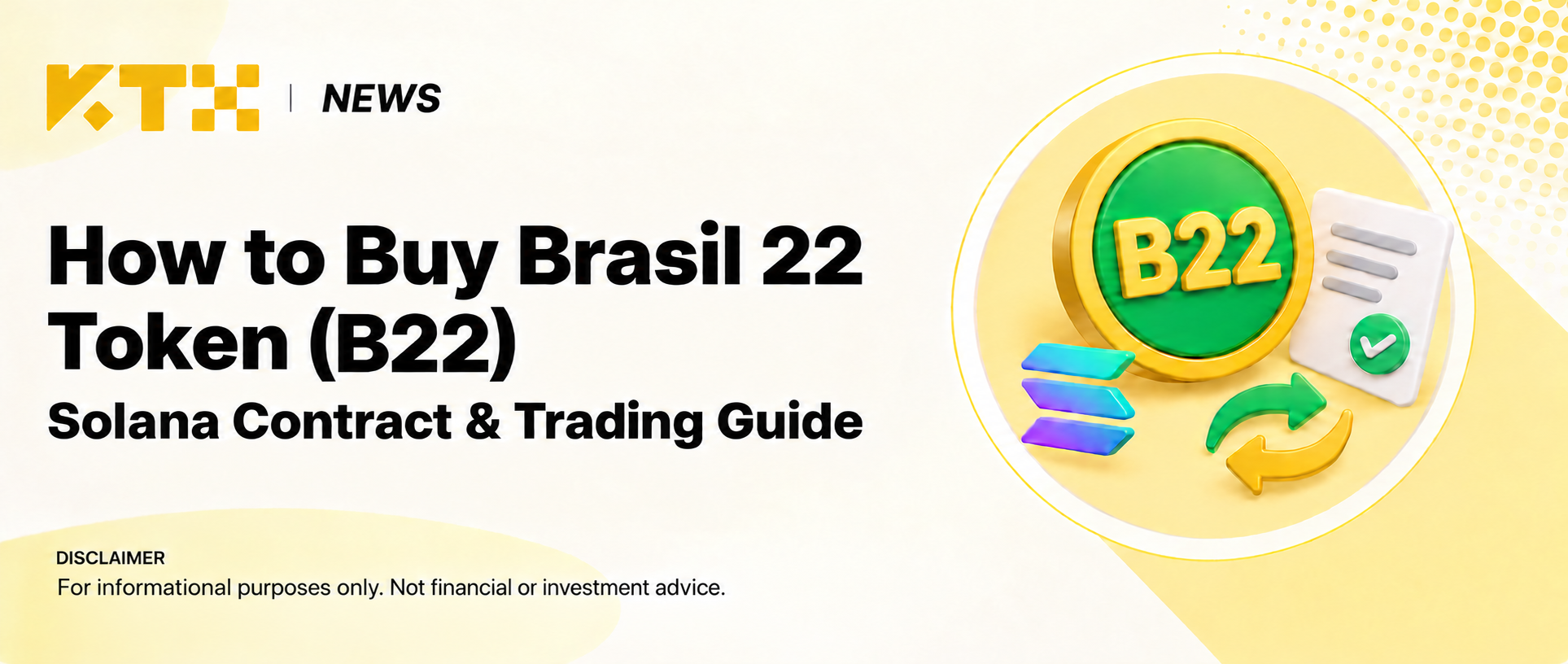 How to Buy Brasil 22 Token B22 on Solana