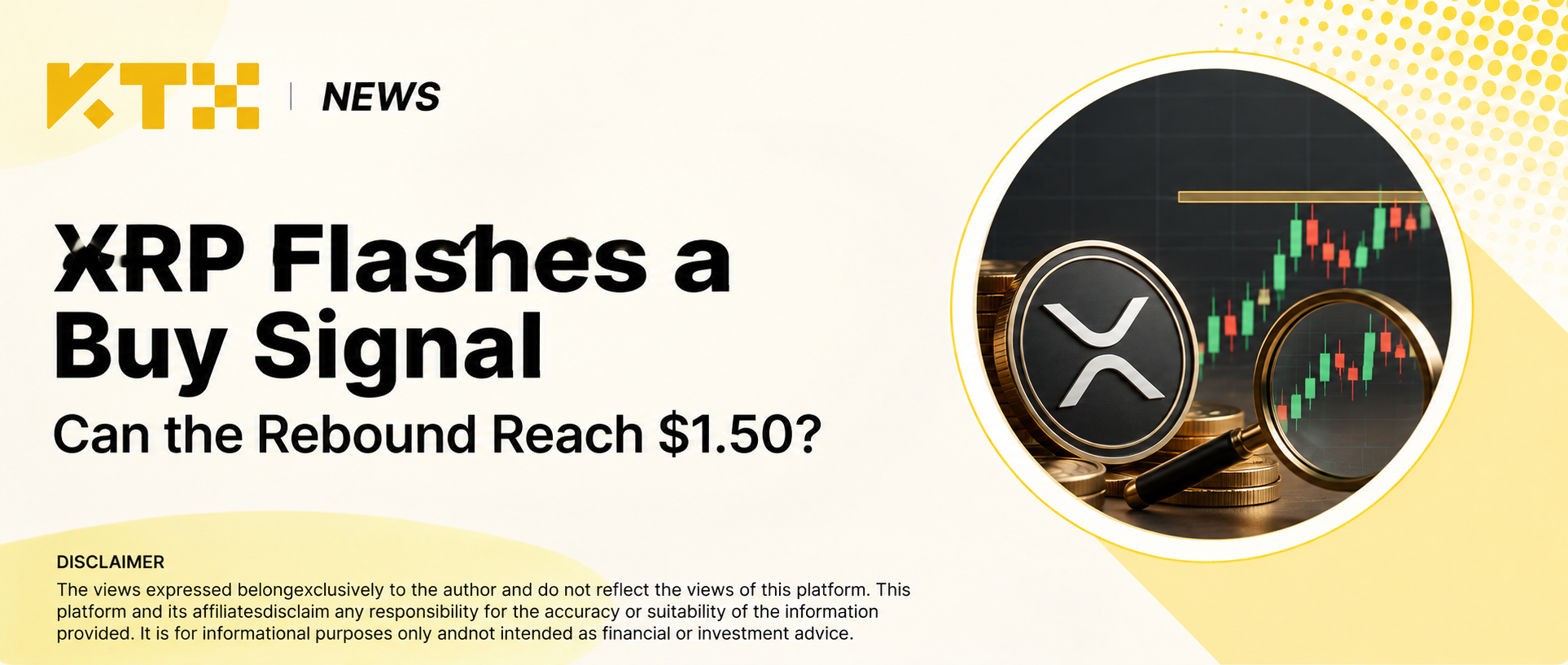 XRP buy signal and the conditions for a rebound toward 1.50 dollars