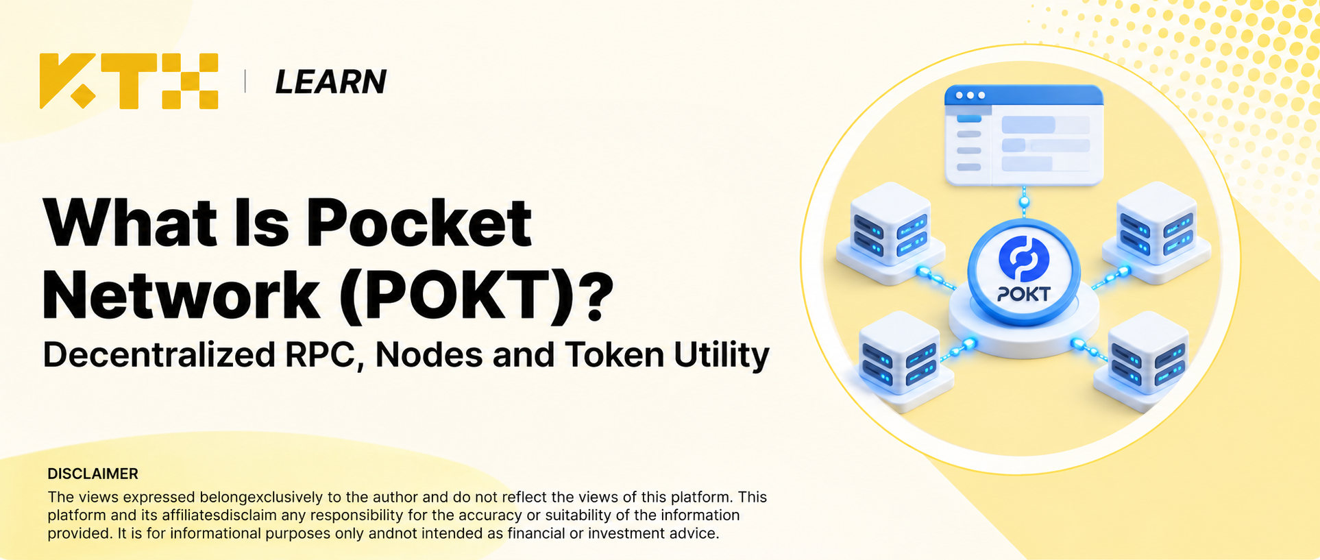Pocket Network POKT guide to decentralized RPC nodes and token utility